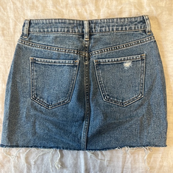 PacSun denim mini skirt size 24 - Picture 3 of 5